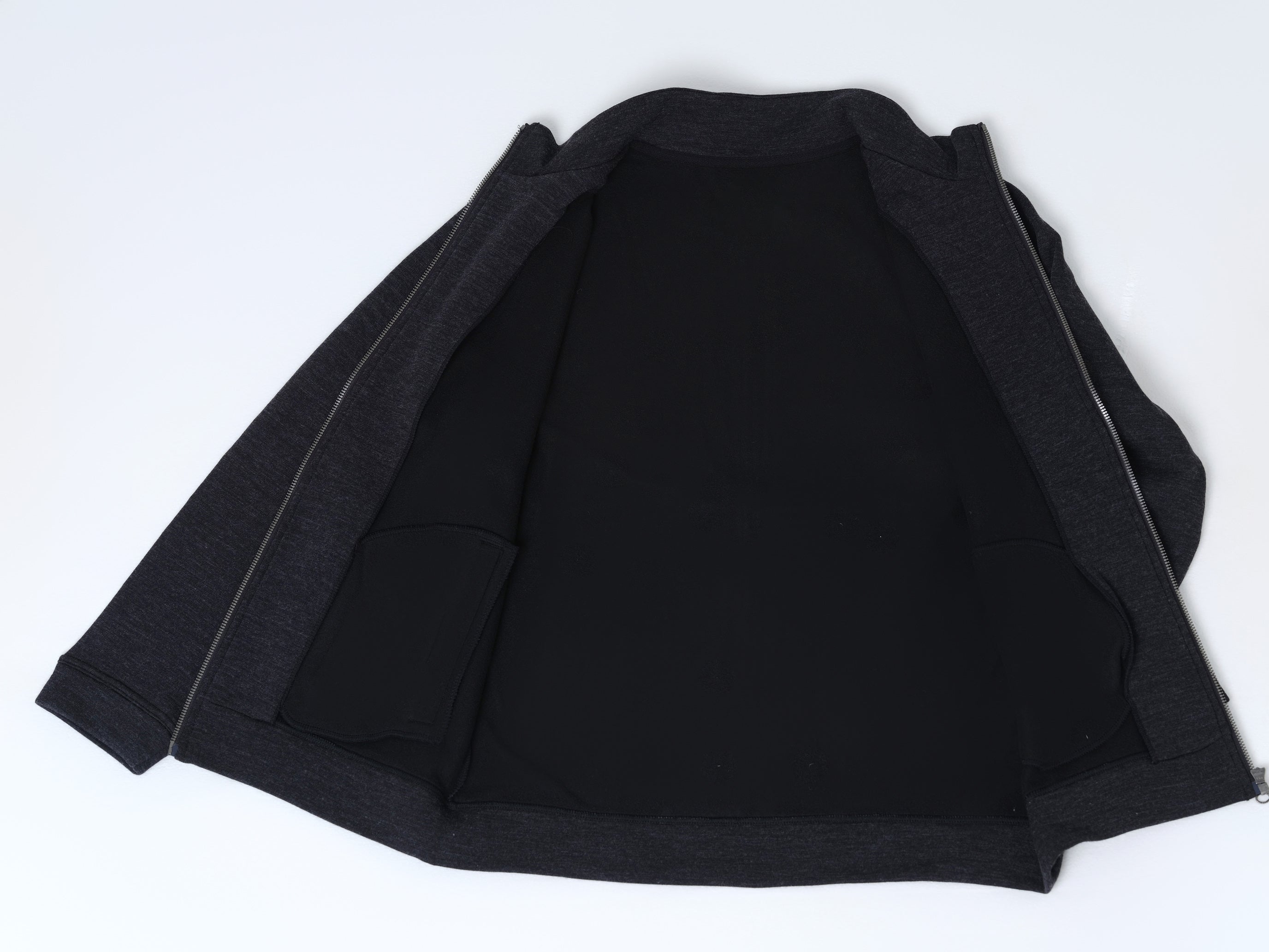 Men's Merino Full Zip Long Sleeve Jacket