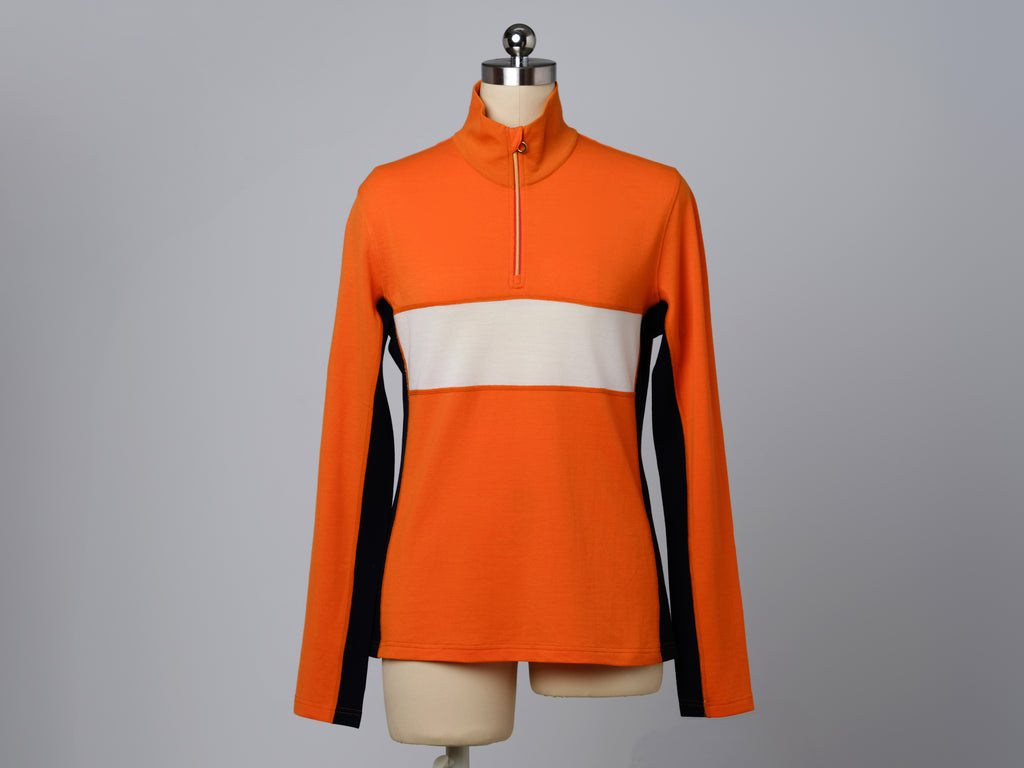 Women's Merino Quarter Zip Long Sleeve Top