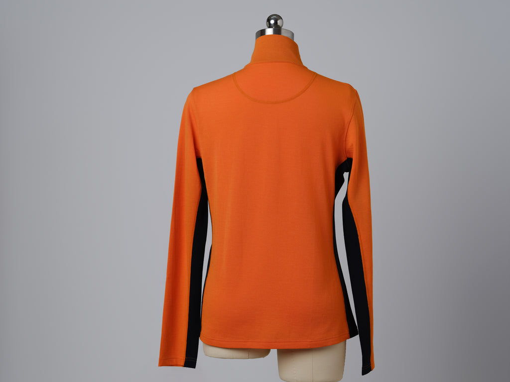 Women's Merino Quarter Zip Long Sleeve Top