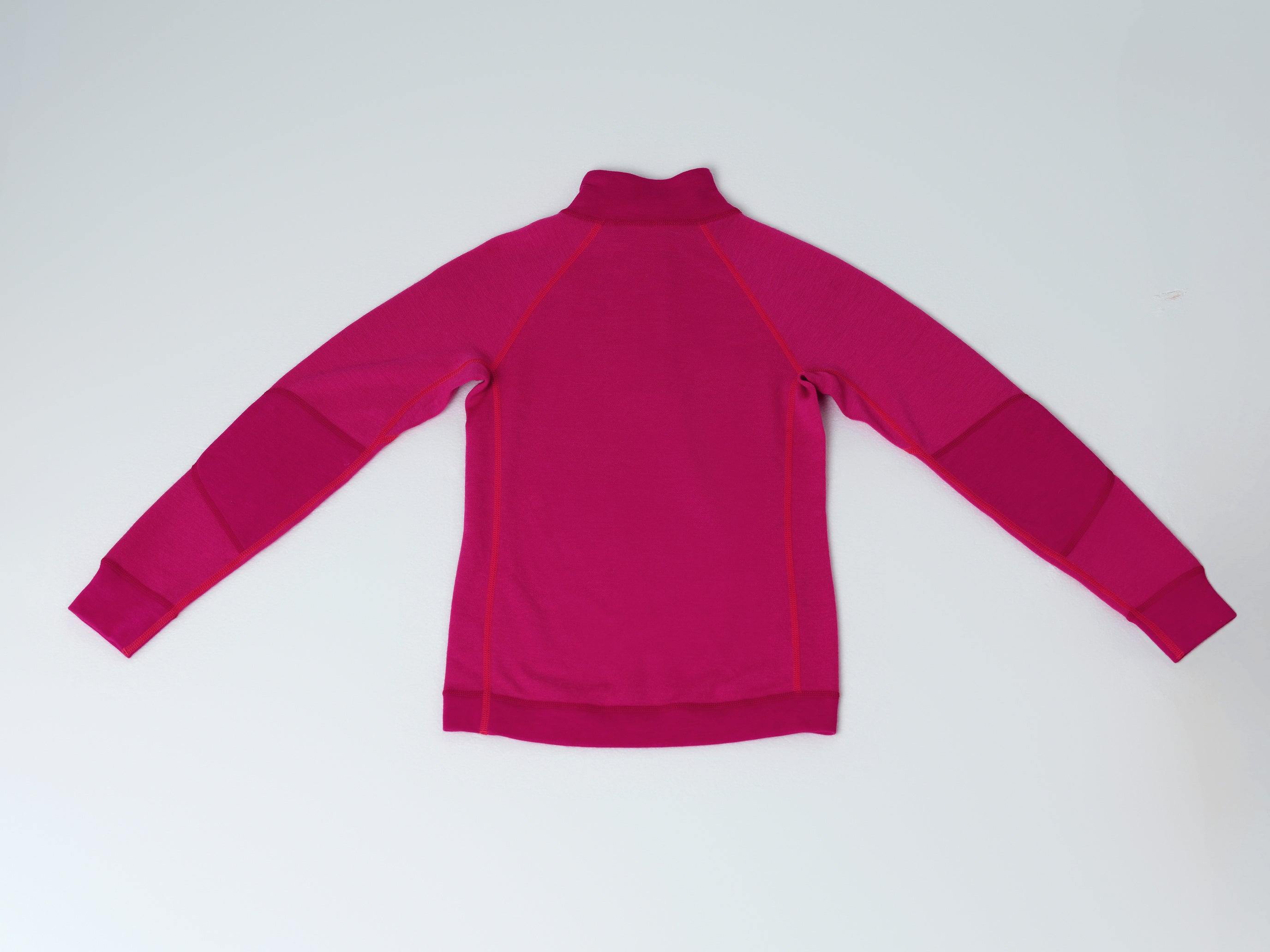 Kid's Merino Quarter Zip Long Sleeve Top