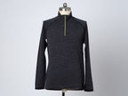 Men's Merino Quarter Zip Long Sleeve T-shirt