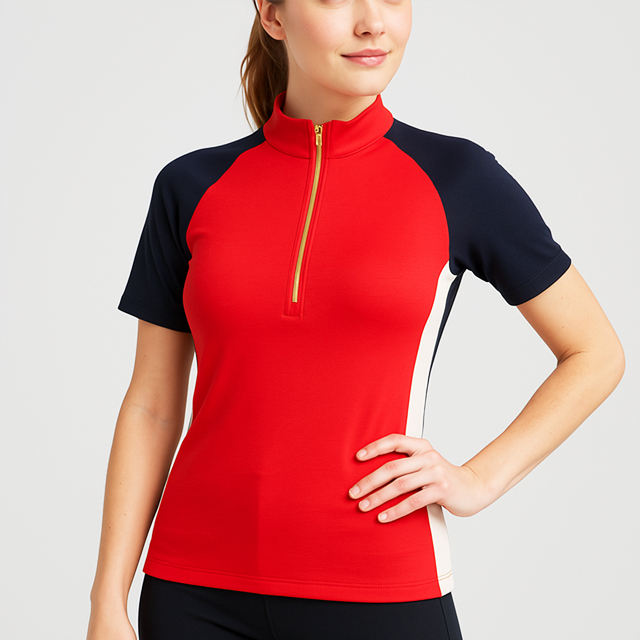 Women's Merino Cycling Jersey Half Zip Short Sleeve